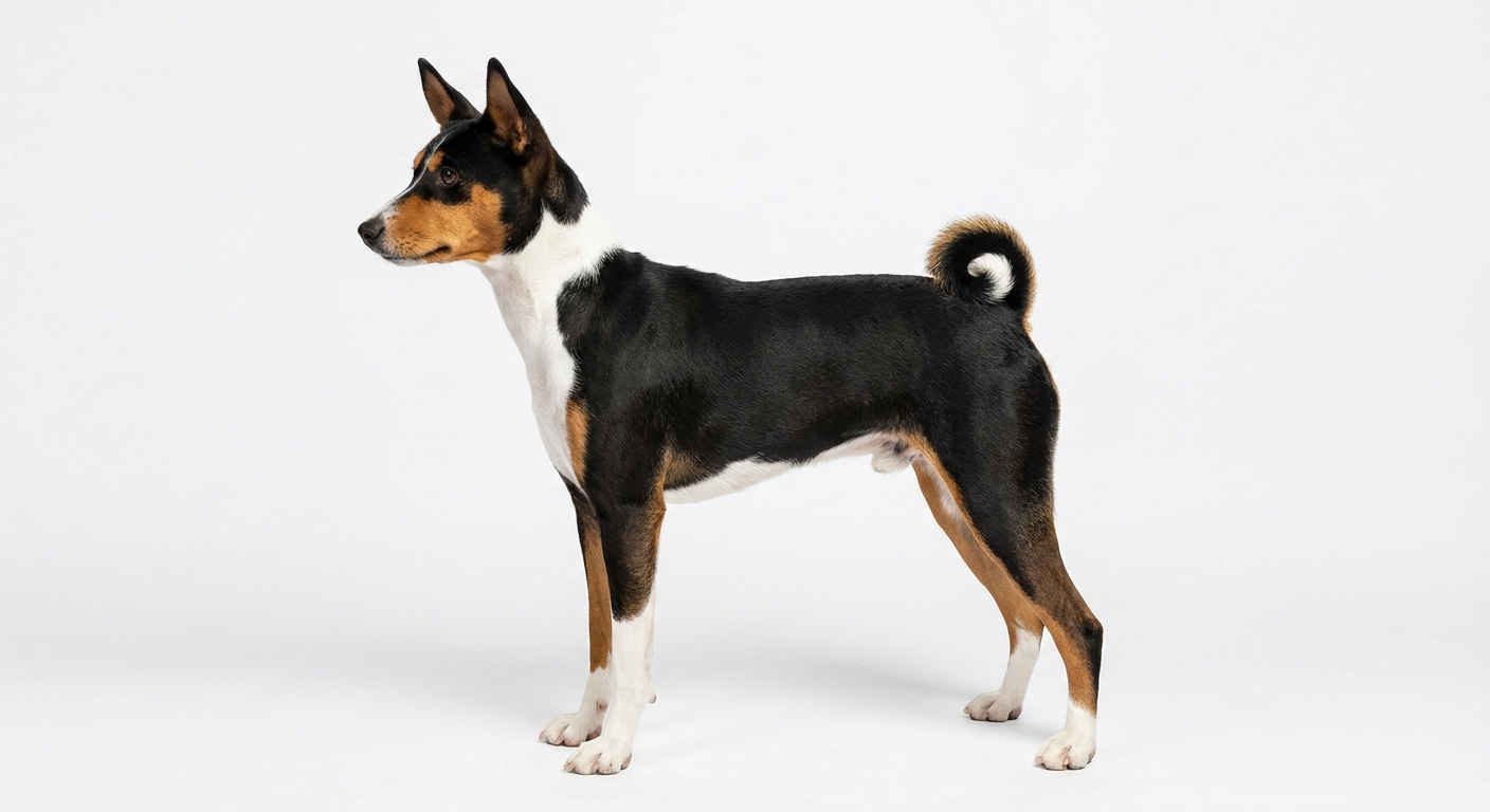 巴仙吉犬 三色