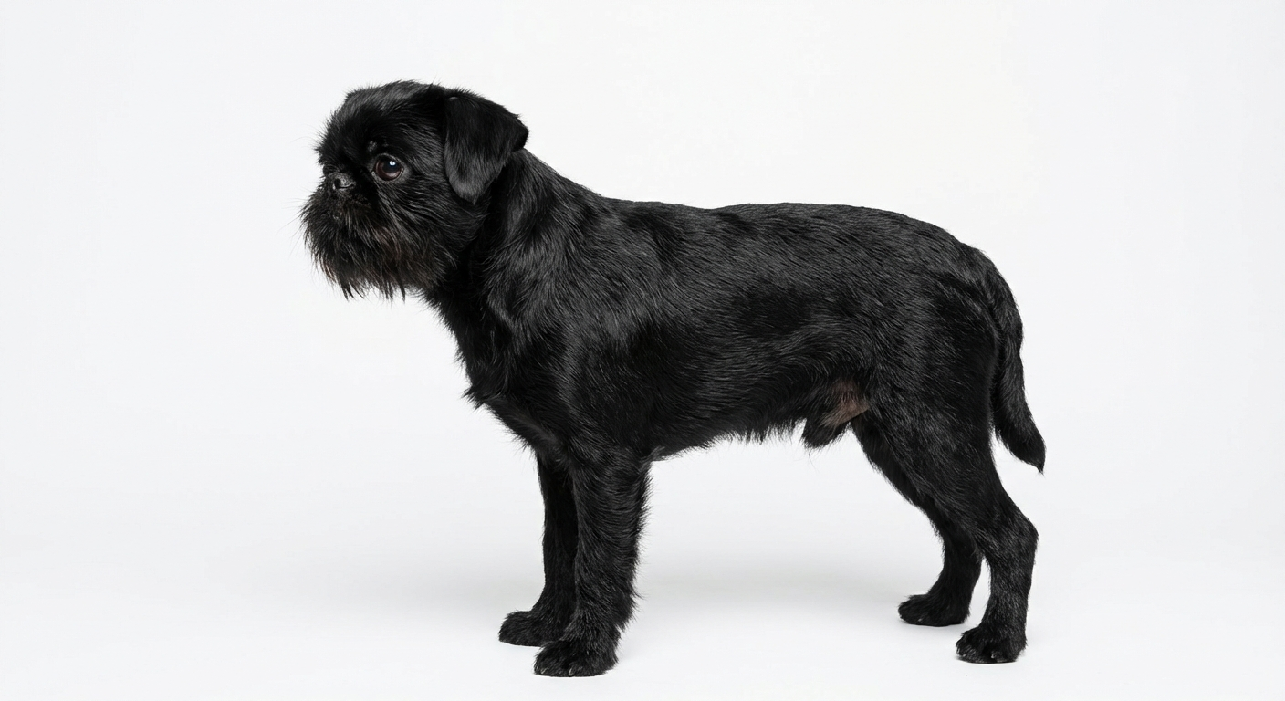 布魯塞爾格里芬犬 黑色