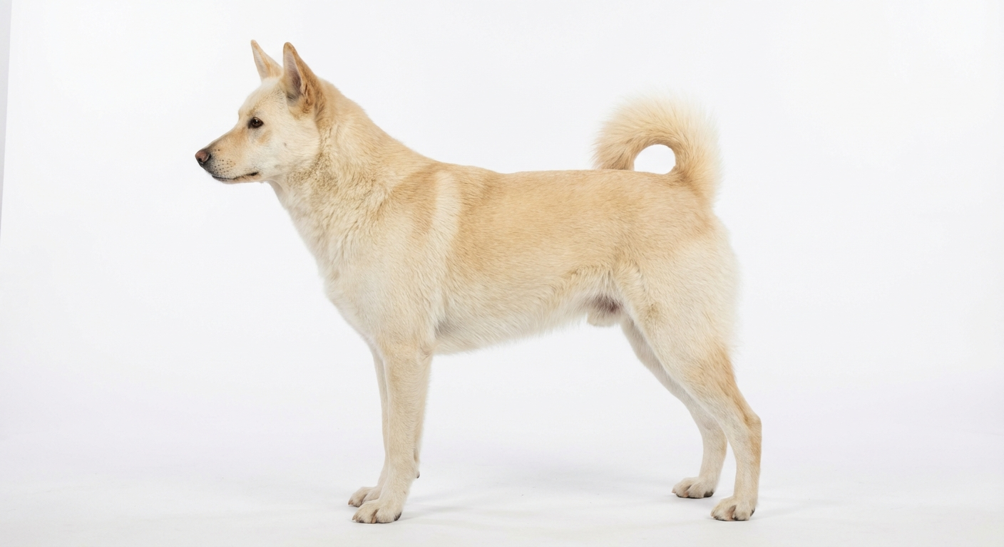 迦南犬 奶油色