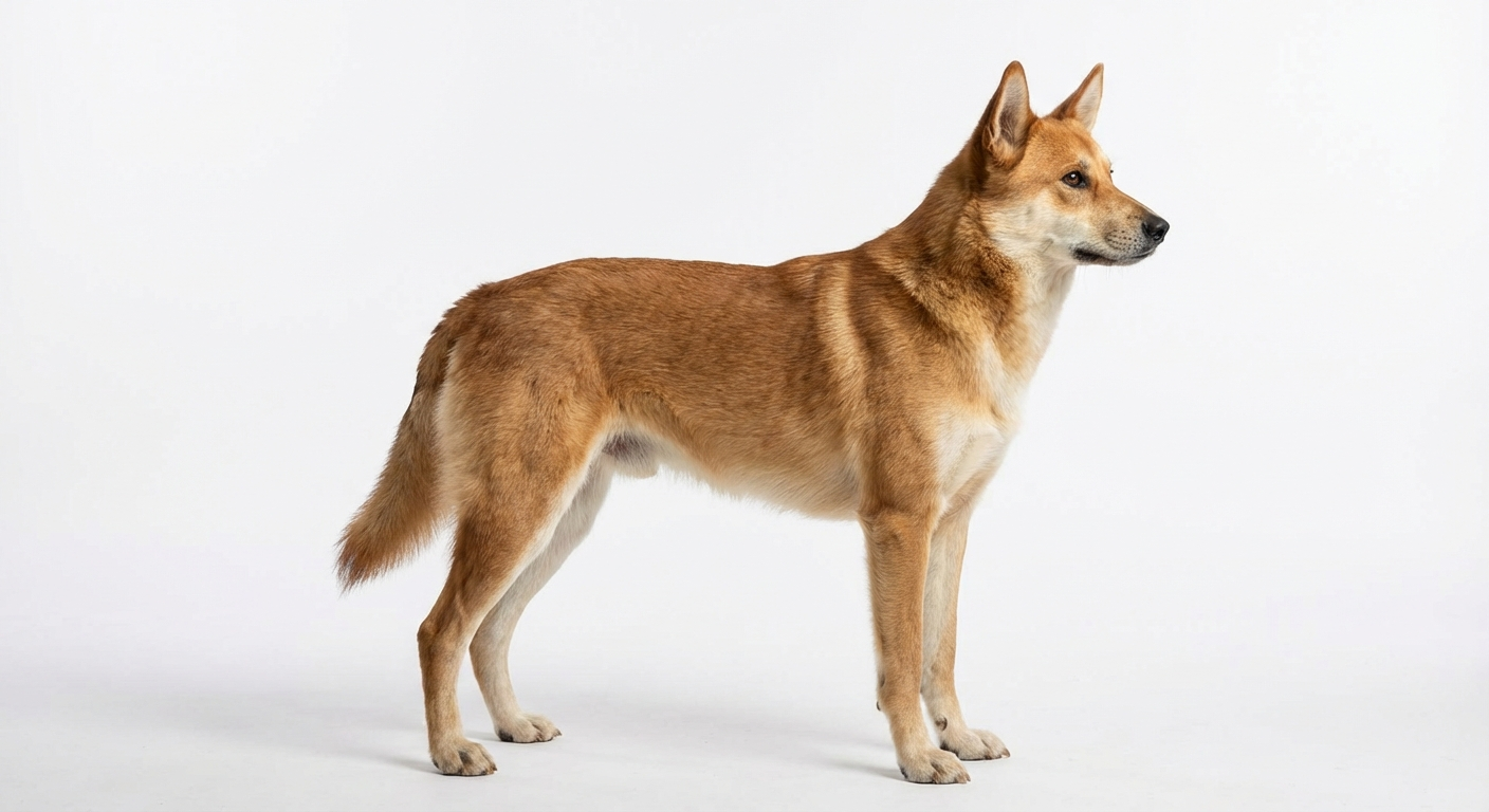 迦南犬 紅色