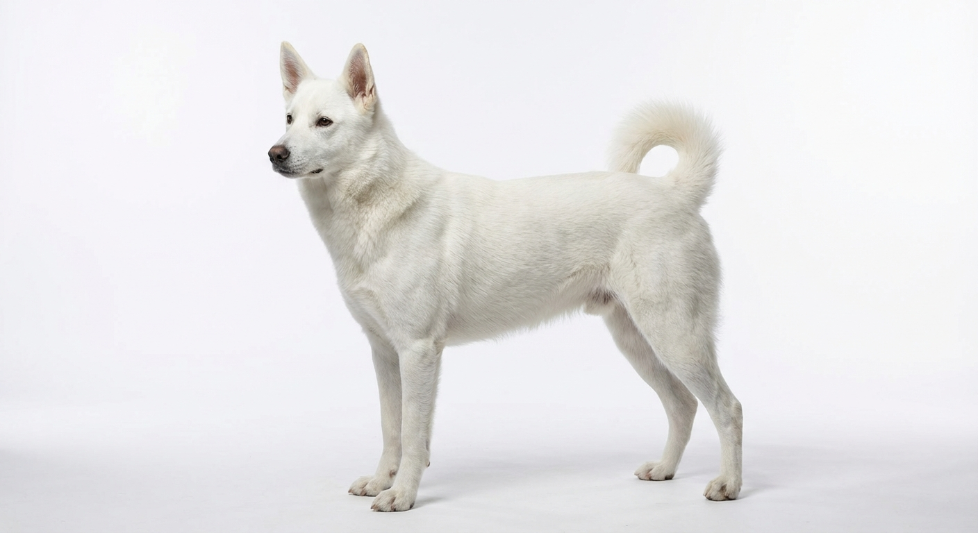 迦南犬 白色