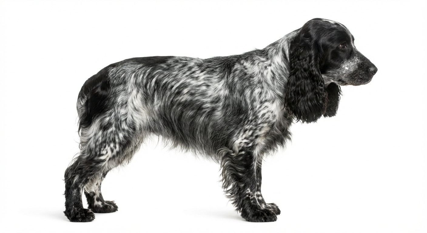 英國可卡犬 藍色/roan