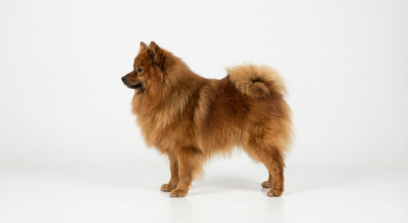 大型德國狐狸犬 棕色