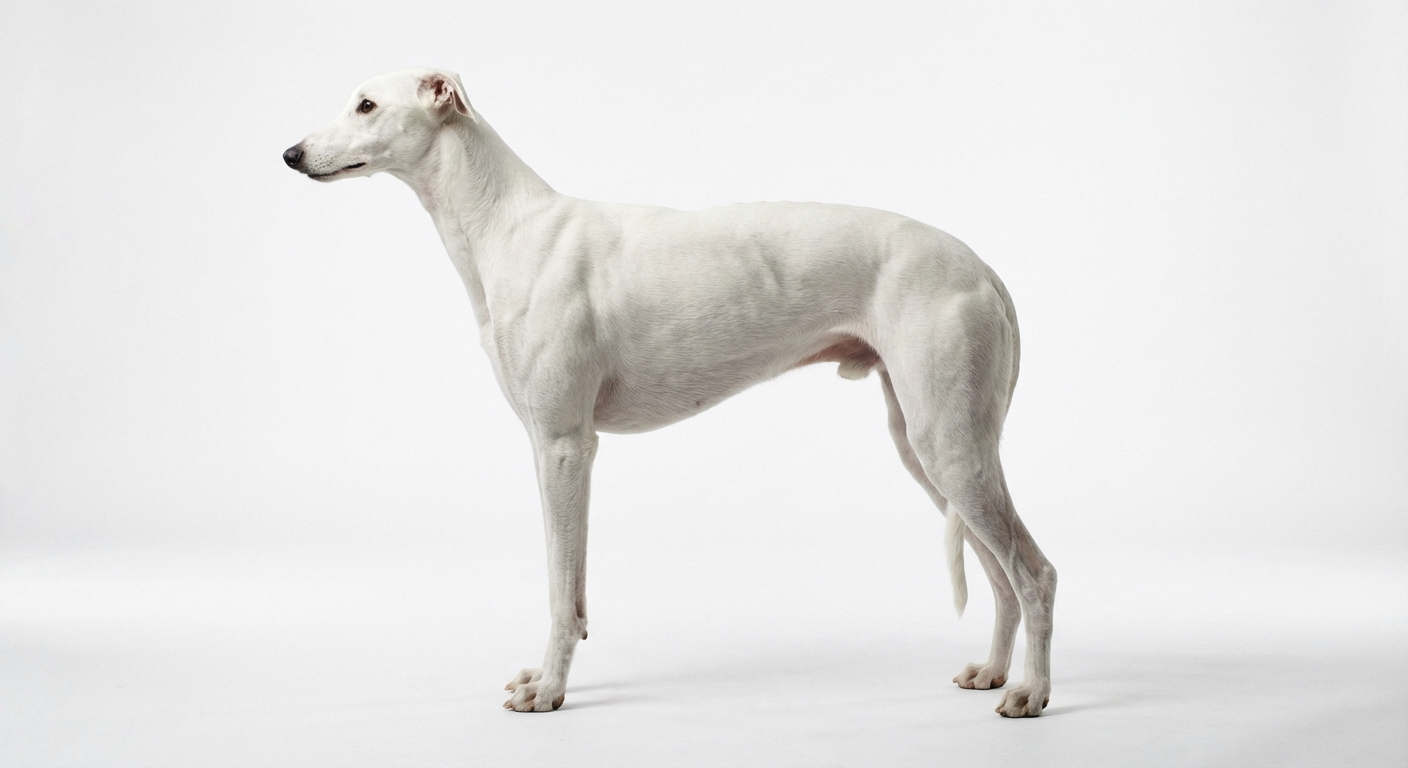 格雷伊獵犬 白色