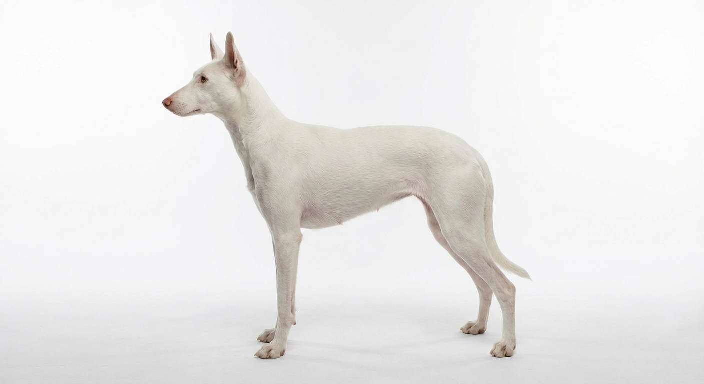 伊比薩獵犬 白色