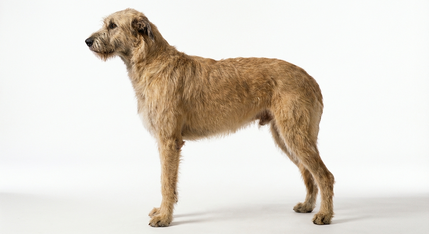 愛爾蘭獵狼犬 淺黃褐色