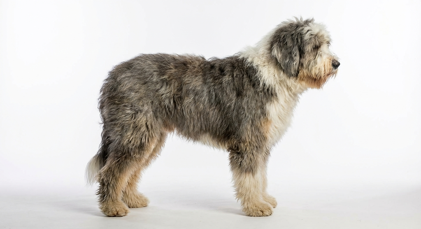 古代英國牧羊犬 grizzle