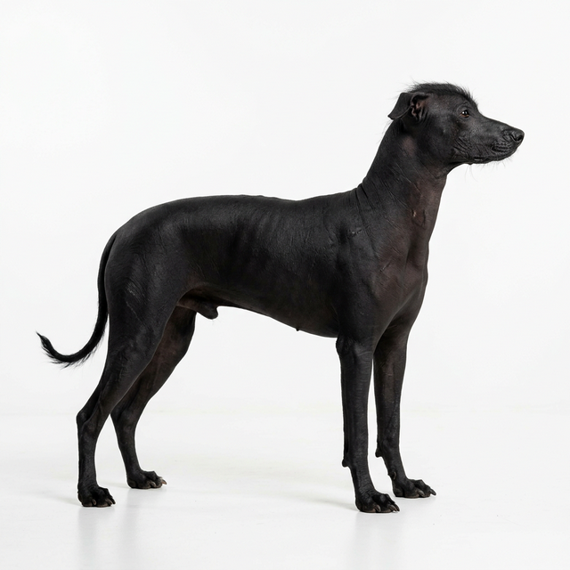 秘魯印加蘭花犬 黑色