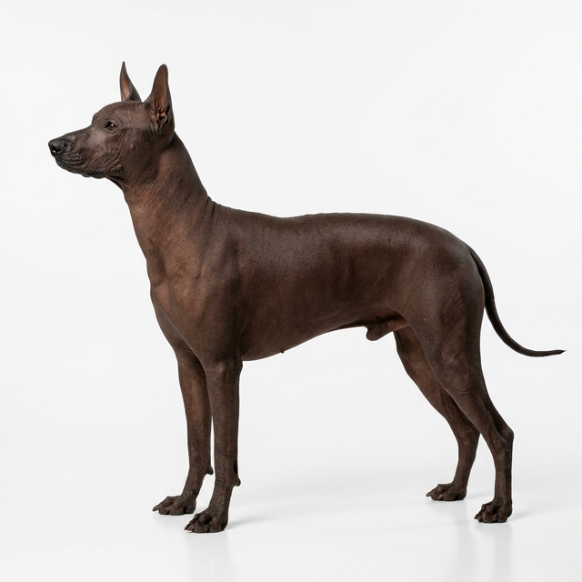 秘魯印加蘭花犬 棕色