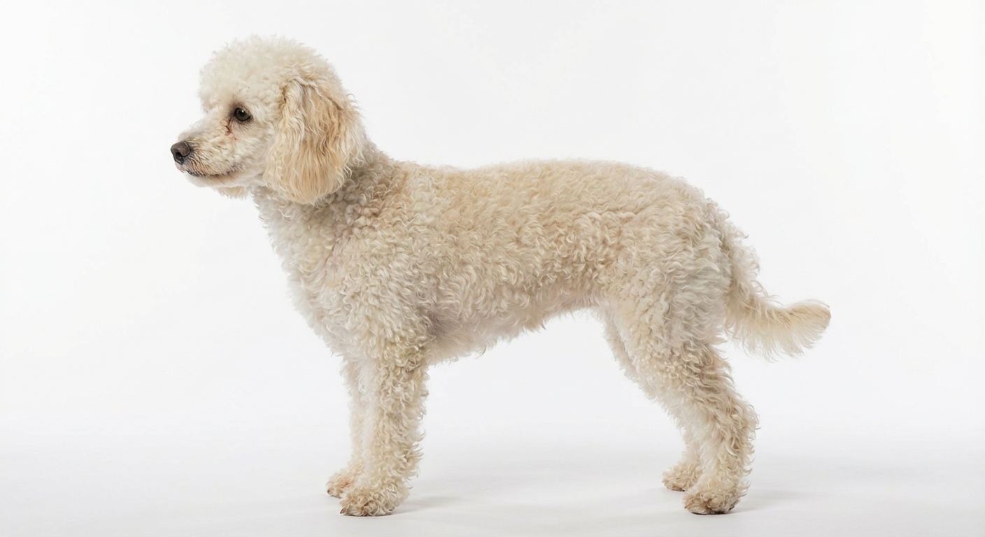 迷你貴賓犬 奶油色