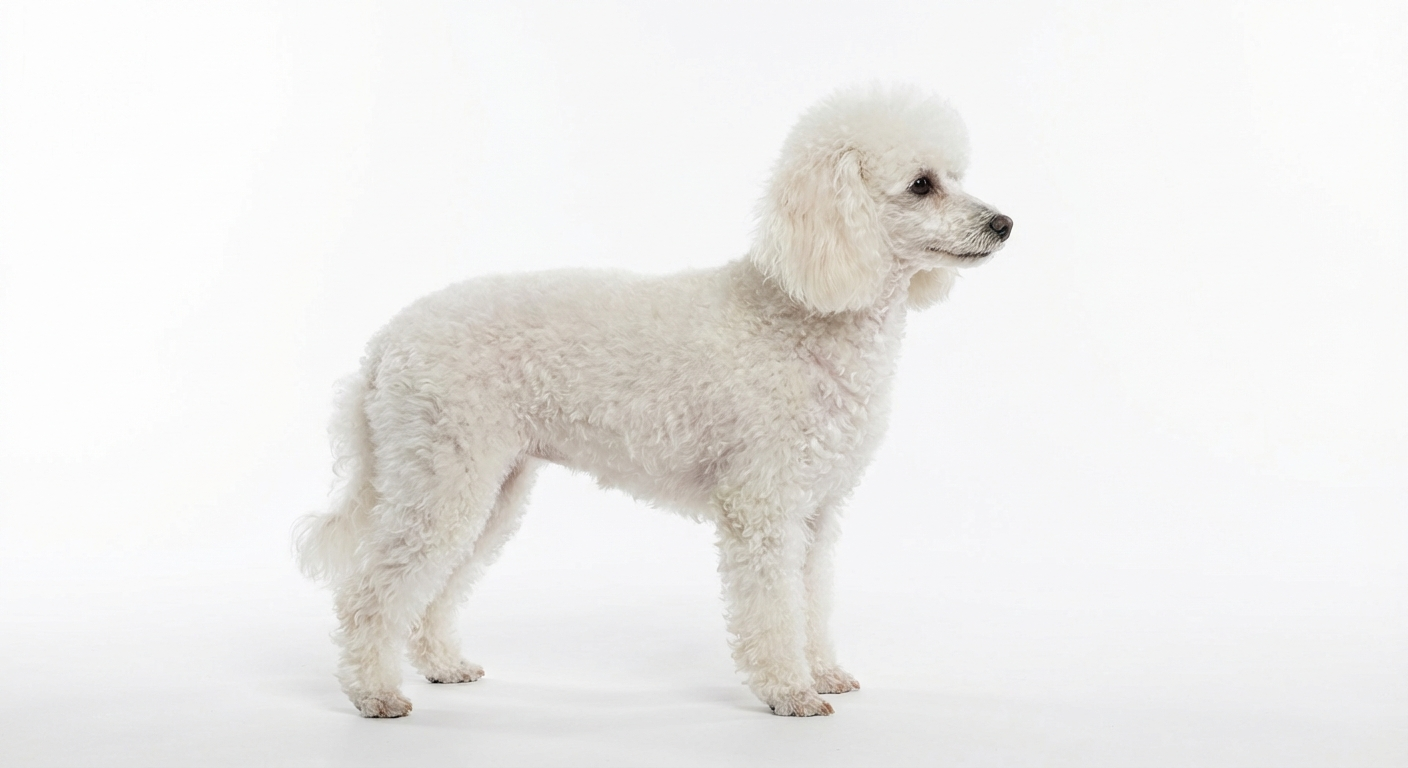 迷你貴賓犬 白色