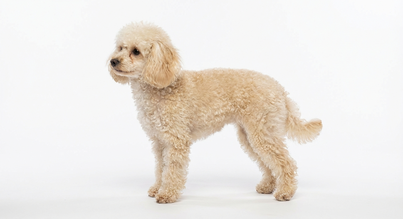 玩具貴賓犬 奶油色