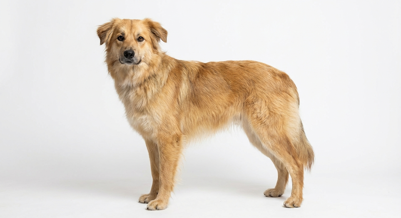 庇里牛斯牧羊犬 淺黃褐色