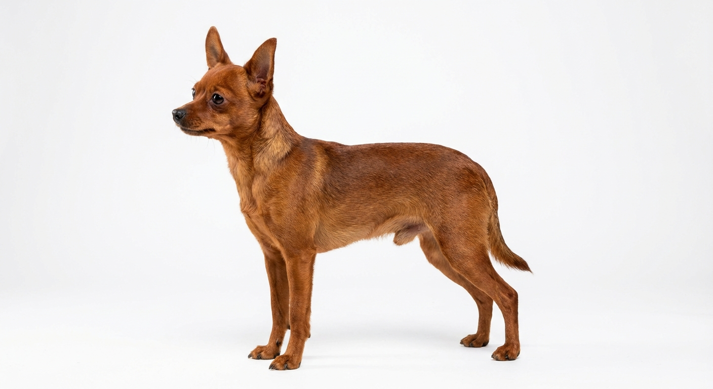 俄羅斯玩具犬 紅色