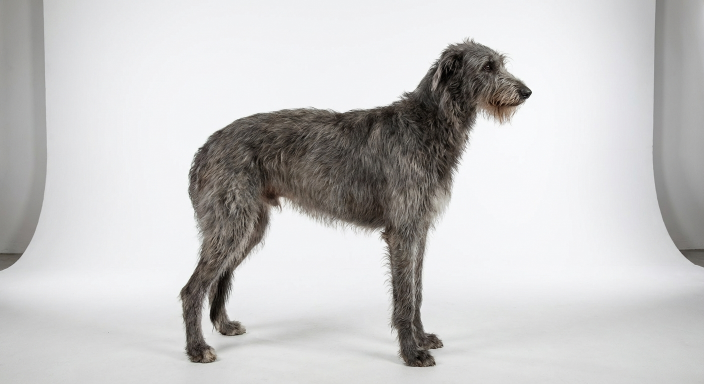 蘇格蘭獵鹿犬 灰色